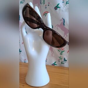 EUC Maui Jim MJ108-10 Seafarer Polarized Tortoise Casual Everyday Wrap Sunglass